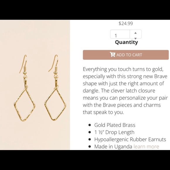 Sseko Brave Earring Bundle (3 styles) - Picture 3 of 5